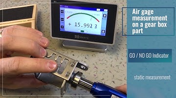 Presentation of the Metro displays for air gage