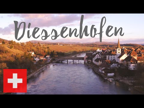 DIESSENHOFEN in der Schweiz von oben [4K|60fps]