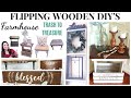 Farmhouse Thrift Store Makeovers/Farmhouse DIY/Trash to Treasure/Farmhouse home decor!