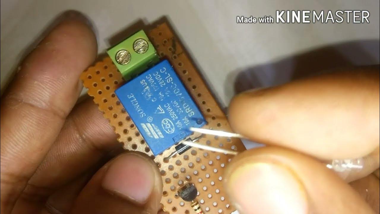 How to Make 5 Volt Relay Module at Home Easy Simple - YouTube