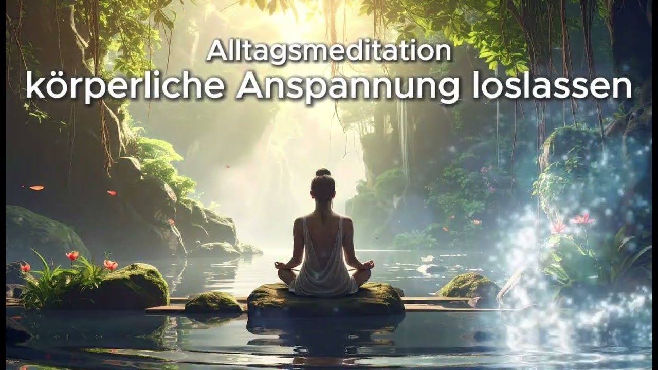 Entspanne deinen ganzen Körper - effektive Meditation zum Spannungsabbau und Erneuern von Energie