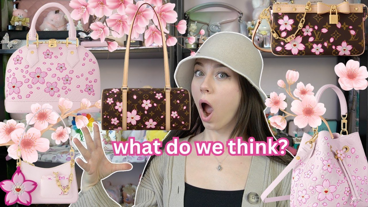LV Cherry Blossom Leaks! Louis Vuitton x Murakami Cherry Blossom - YouTube