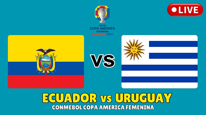 🔴 ECUADOR VS URUGUAY CONMEBOL COPA AMERICA FEMENINA ROUND 1 MATCH PREVIEW AND LIVE MATCH TODAY