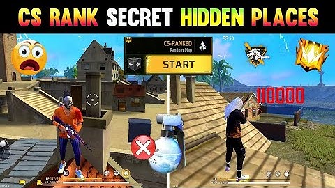 TOP 10 HIDDEN PLACES FOR CS RANK IN BERMUDA AFTER OB47 UPDATE 😱🔥 | cs rank tips and tricks |