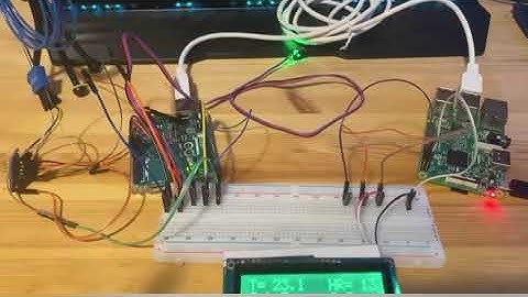 Pulse sensor and thermocouple w/ raspberry Pi + Arduino