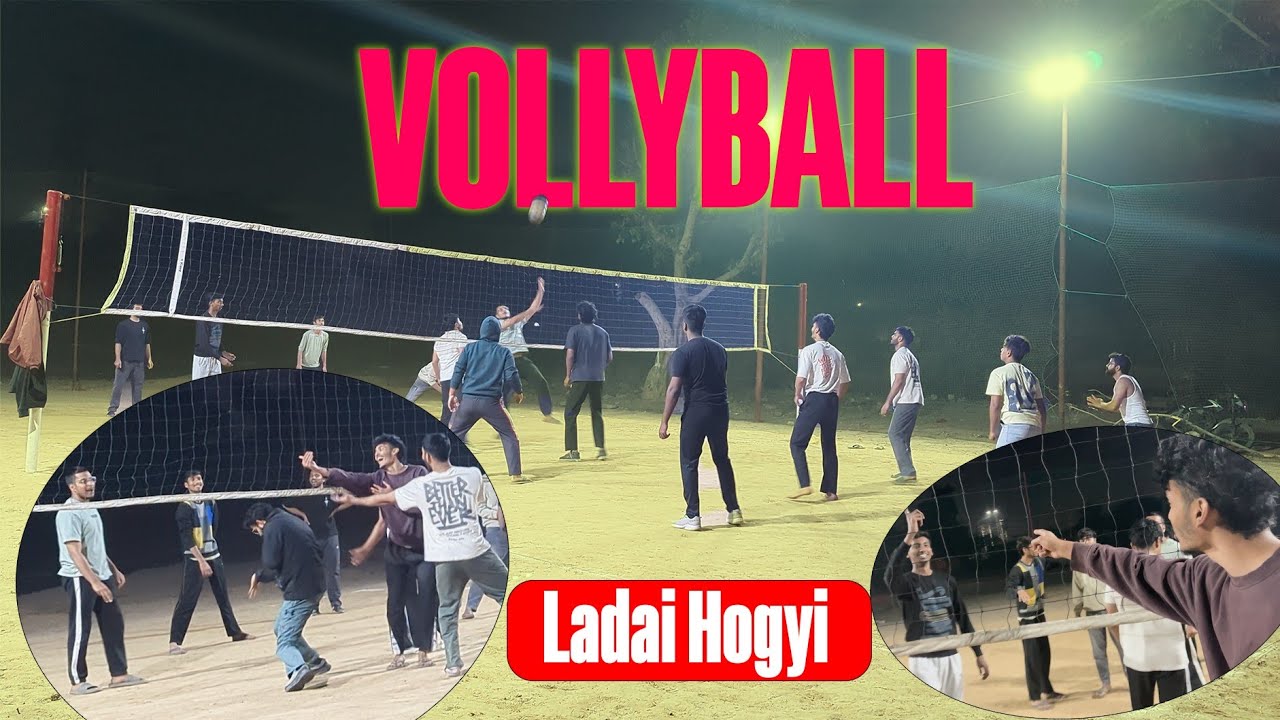 Intense Vollyball Match🤯😳😨  #new #souravjoshivlogs #aarushbhola #funnyvlog #funny #vollyball #viral