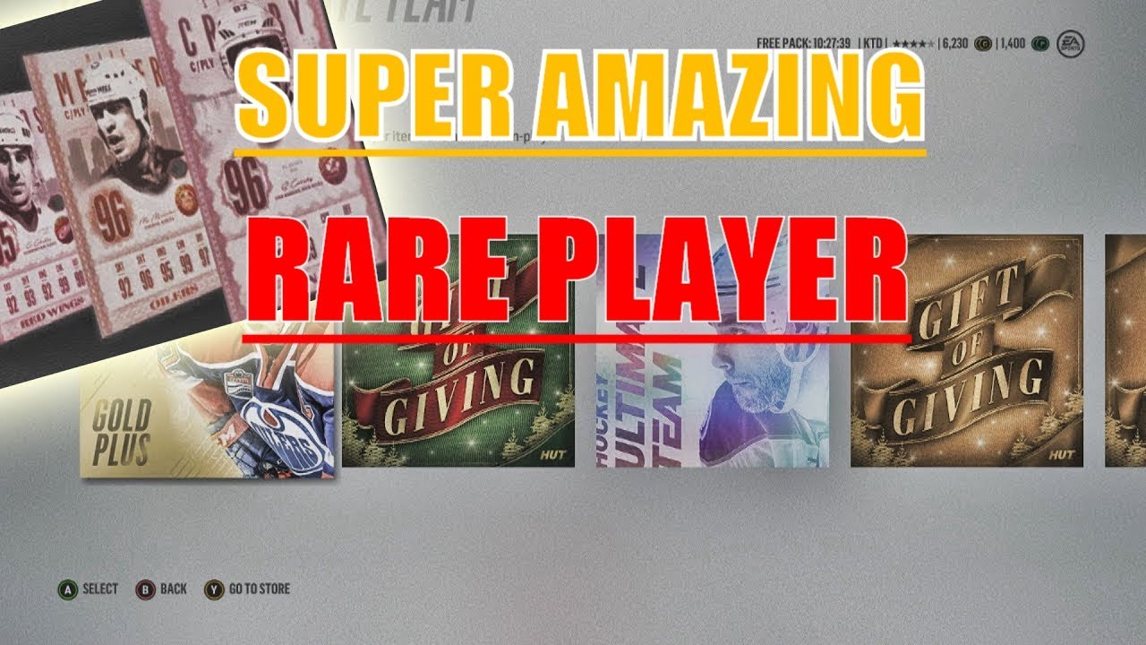 REALISTIC NHL 18 Pack opening. Gold plus SUPER Unbelievable pack pull!