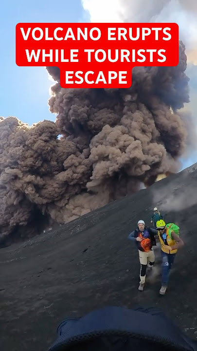 Volcano Erupts #volcano #eruption #nature #tourist #dangerous
