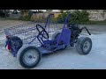 180s In A Shopping Cart Go Kart With Dirtbikes // Driving Clips