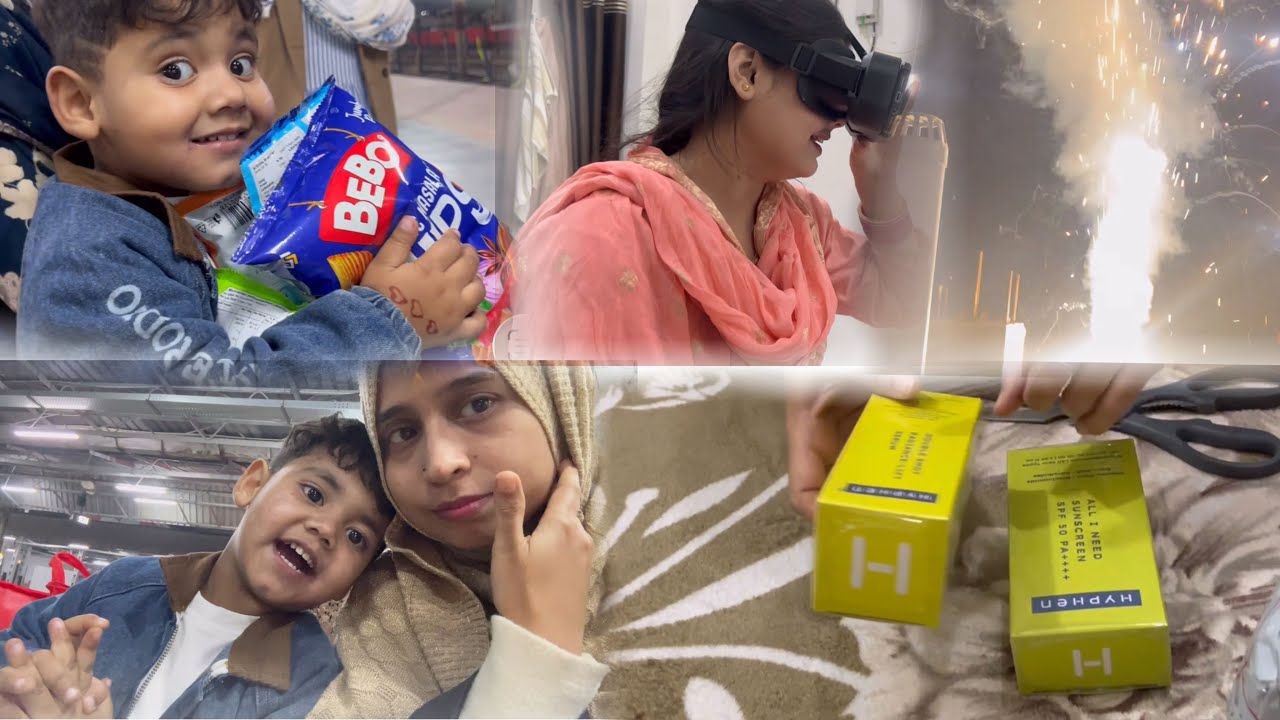 Heena aur Shazaib Chale gy || Some skincare and makeup product || Ramzan Cleaning 🧹 