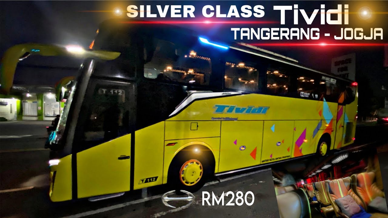 Dengan Harga 225 Ribu JETBUS5||Trip Jakarta Jogja with TIVIDI  Silver Class via Selatan