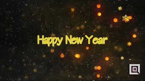 Happy New year 2021 Intro background HD