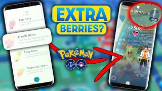 EXTRA BERRIES in POKEMON GO? WHAT TO DO WITH THEM! screenshot 2