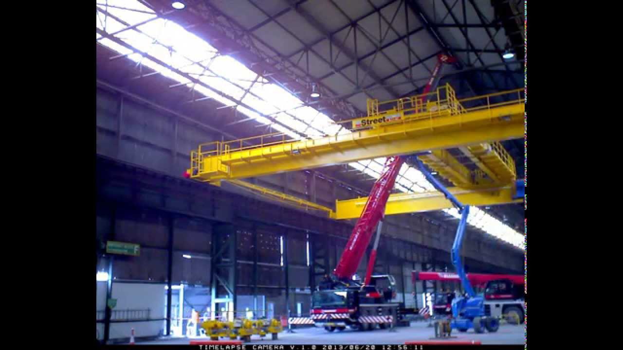Special Overhead Crane Installation