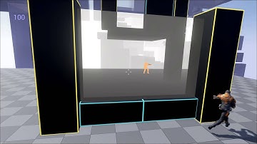 Switch: X-ray player detection material test [Unreal 4]