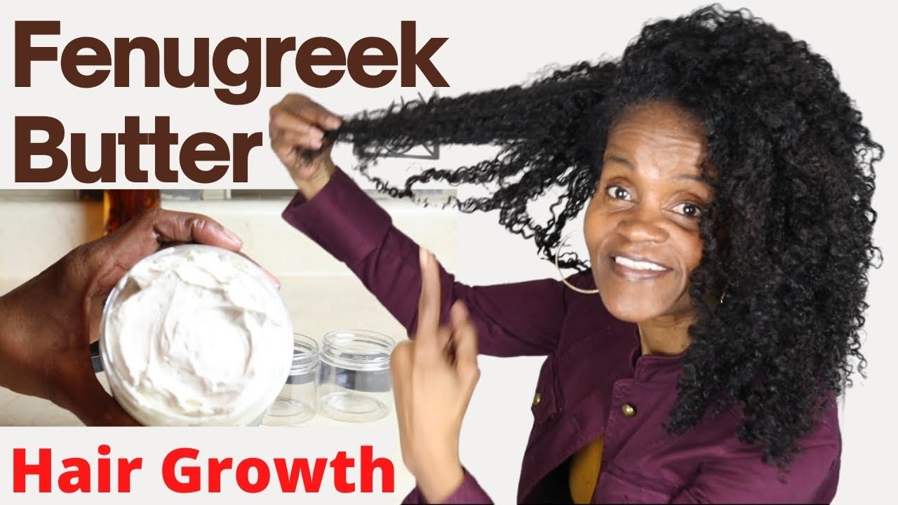DIY FENUGREEK SHEA HAIR BUTTER FOR FASTER HAIR GROWTH Covering the