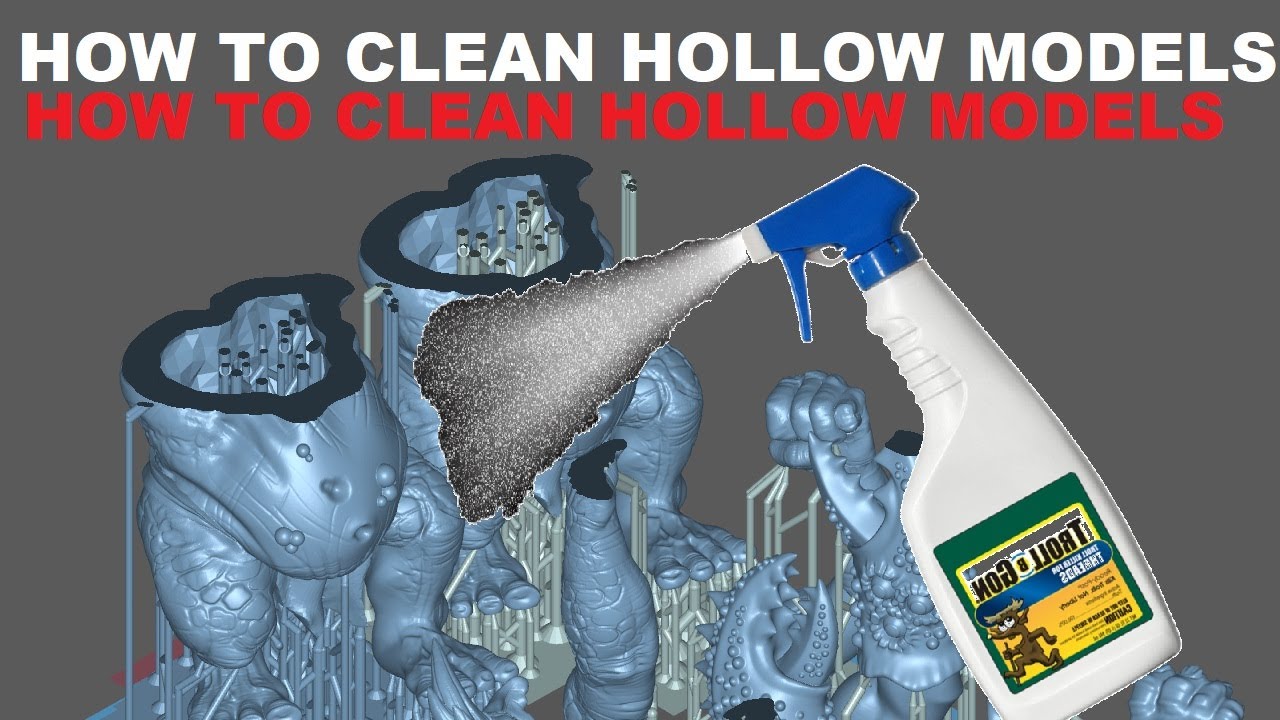 [ESP] Como limpiar impresiones huecas