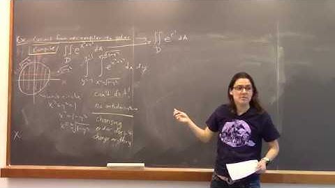 Multivariable calculus, class #23: Integrals in polar coordinates
