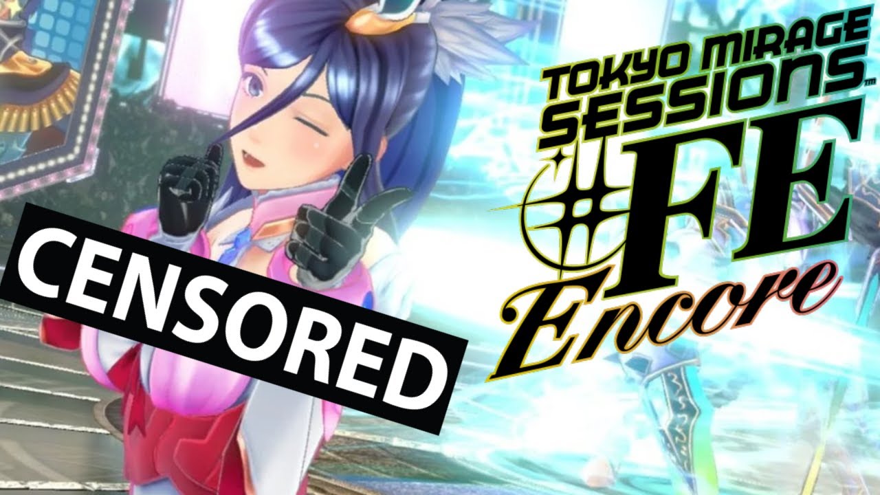 Tokyo Mirage Sessions FE Encore Censored Nintendo Switch Title. 