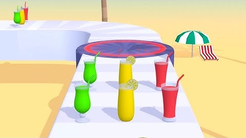 Juice Run 🟥 Walkthrough Gameplay 🟢 All Levels Android iOS Mobile Game 🔥 Level 1-4