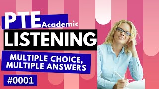 [2026] PTE Academic | Listening | Multiple Choice, Multiple Answers #0001