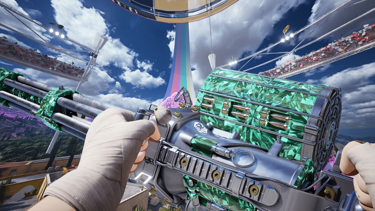 HEALING EMMITER + MINIGUN = MOWAGE | THE FINALS