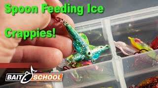 Ice Fishing for Crappie with Spoons (Lure Picks & Tactics) - Bait School