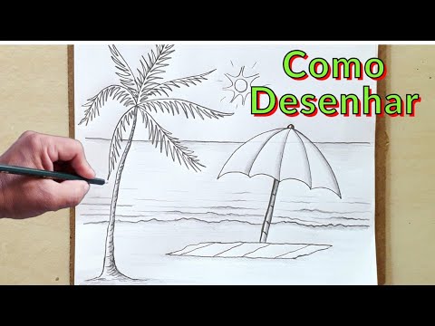 Vídeo: Como Desenhar Uma Paisagem De Verão