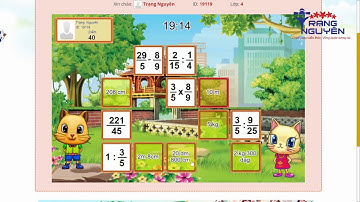 Toán lớp 4 Vòng 14 | Thi Trạng Nguyên Tiếng Việt Toán Lớp 4 | Thi Trạng Nguyên