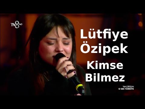 Lütfiye Özipek - Kimse Bilmez - O Ses Türkiye 2017 [HD]
