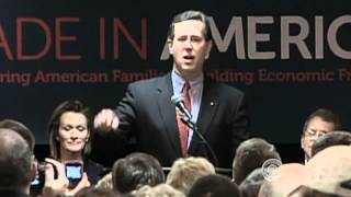 Santorum focuses on economy in Ohio