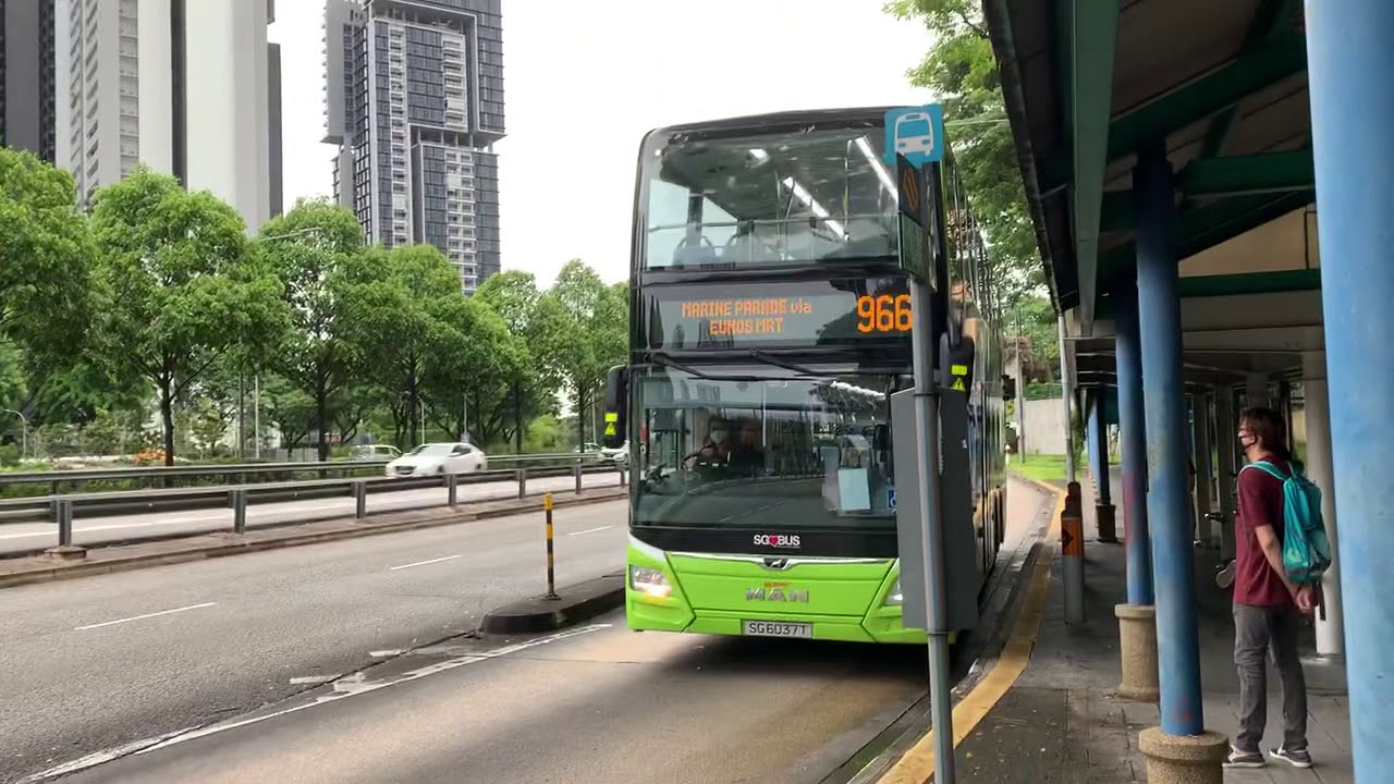 smrt-buses-man-nd323f-a95-batch-4-sg6037t-on-service-966-departing