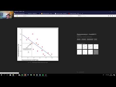 Video: Mitä on lineaarinen regressio R-ohjelmoinnissa?