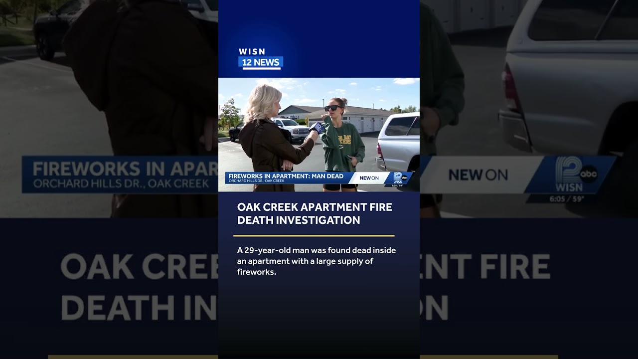 Oak Creek apartment fire death investigation