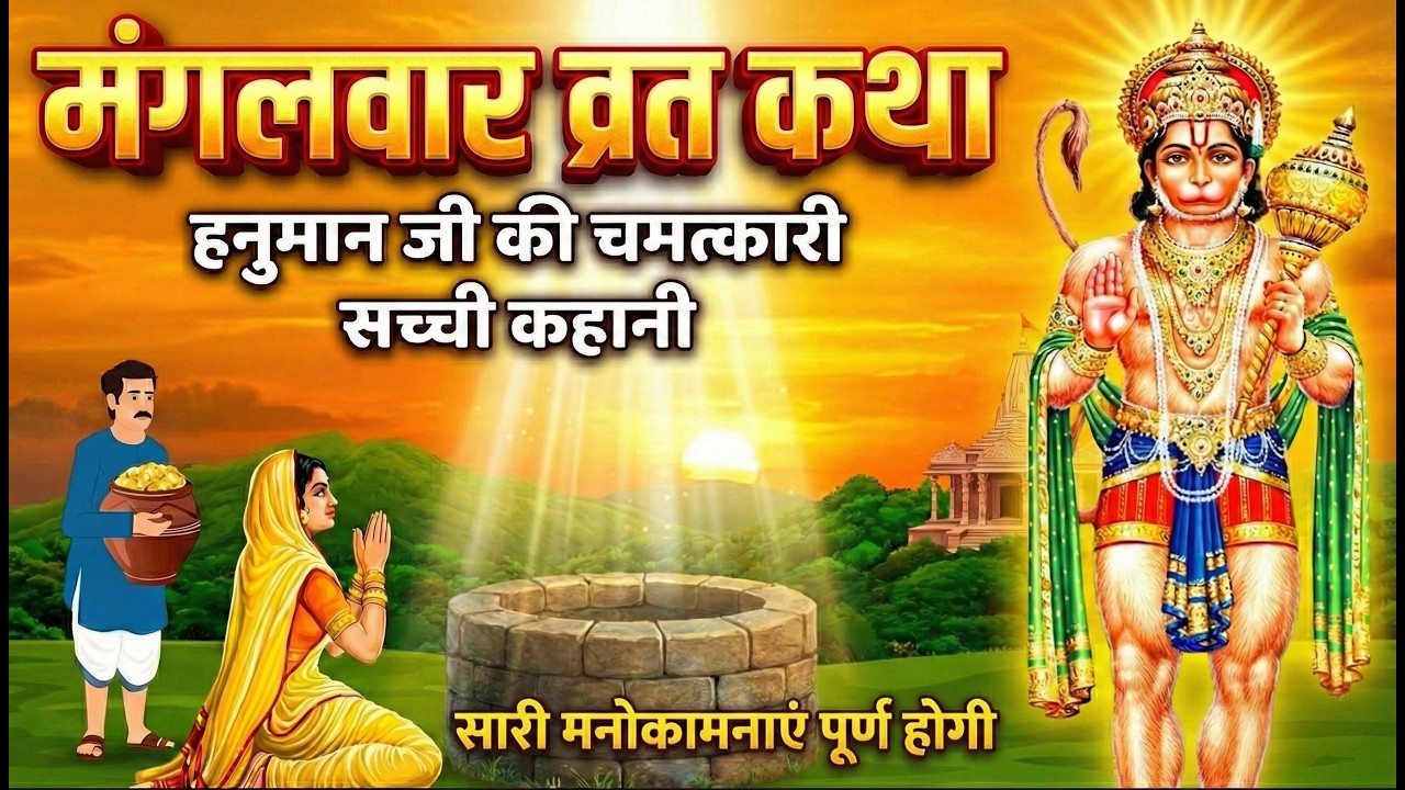 Mangalwar Vrat Katha | मंगलवार व्रत की कहानी | हनुमान जी की कथा | Mangal Vrat Special