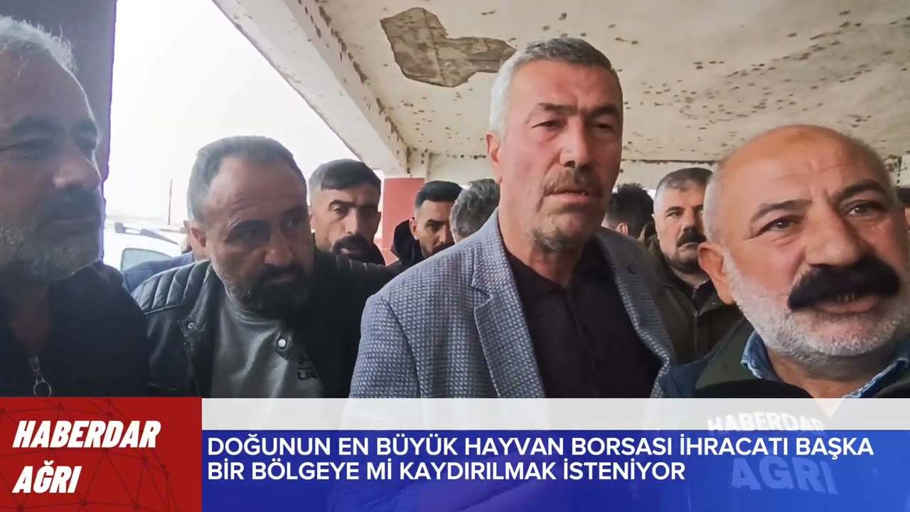 TÜRKİYE'NİN EN BÜYÜK HAYVAN BORSASINA KİLİT VURULDU