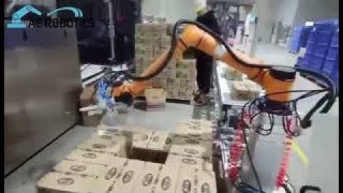 AUBO 6-axis 10kg collaborative robot for palletizing - Robotic Palletizing System