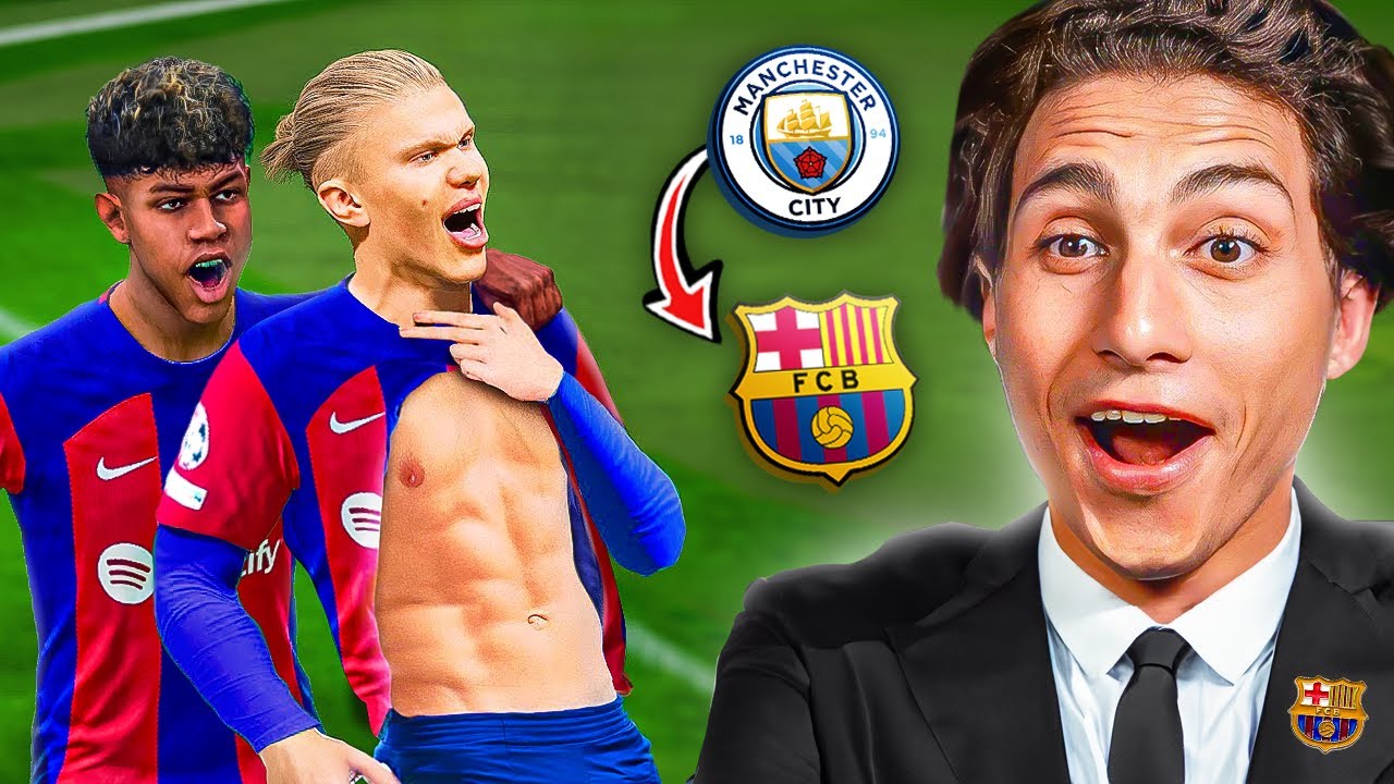 تحدي إعادة بناء برشلونة في FC 24 🔥!!