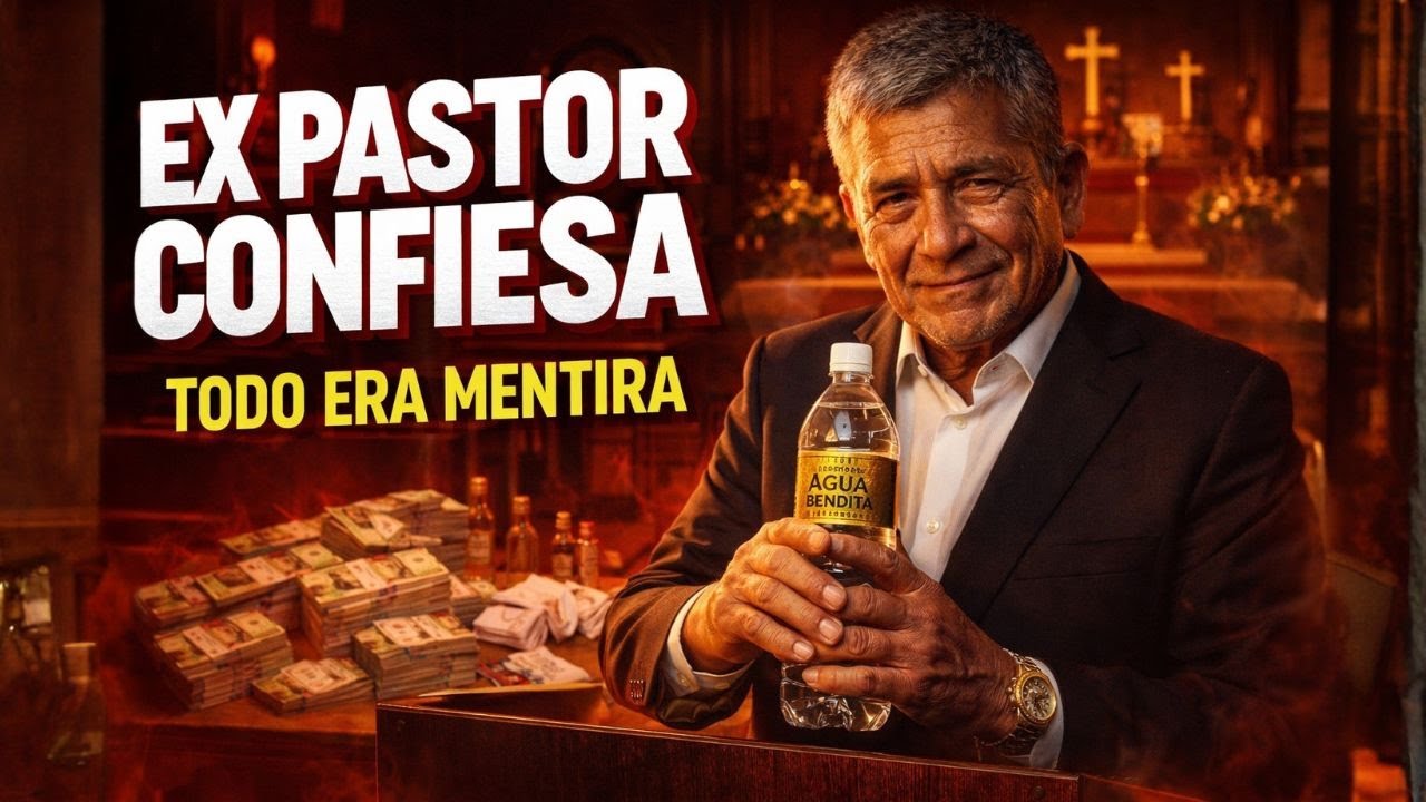 EX PASTOR FAMOSO CONFIESA: VENDÍ AGUA Y ACEITE UNGIDOS, PERO TODO ERA MENTIRA