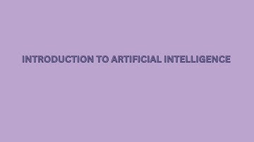 Introduction to Artificial Intelligence | Self Assessment | Infosys Springboard