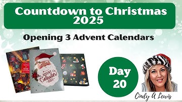 Opening 3 Advent Calendars Day 20 | Countdown to Christmas 2025