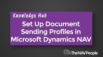 Set Up Document Sending Profiles
