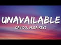 UNAVAILABLE Lyrics song 🎤|| Davido , ft. Musa Keys #7cloudscopysong