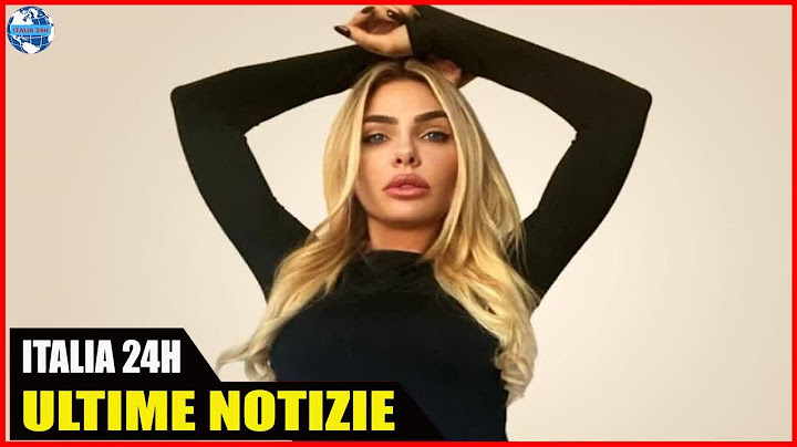 La riconoscete Sua figlia è spesso in televisione la somiglianza c’è