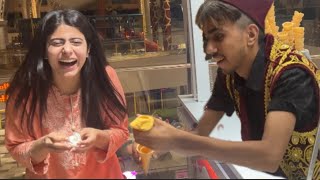 Challenge with Tricky Turkish Ice cream man | Fun day with Fam