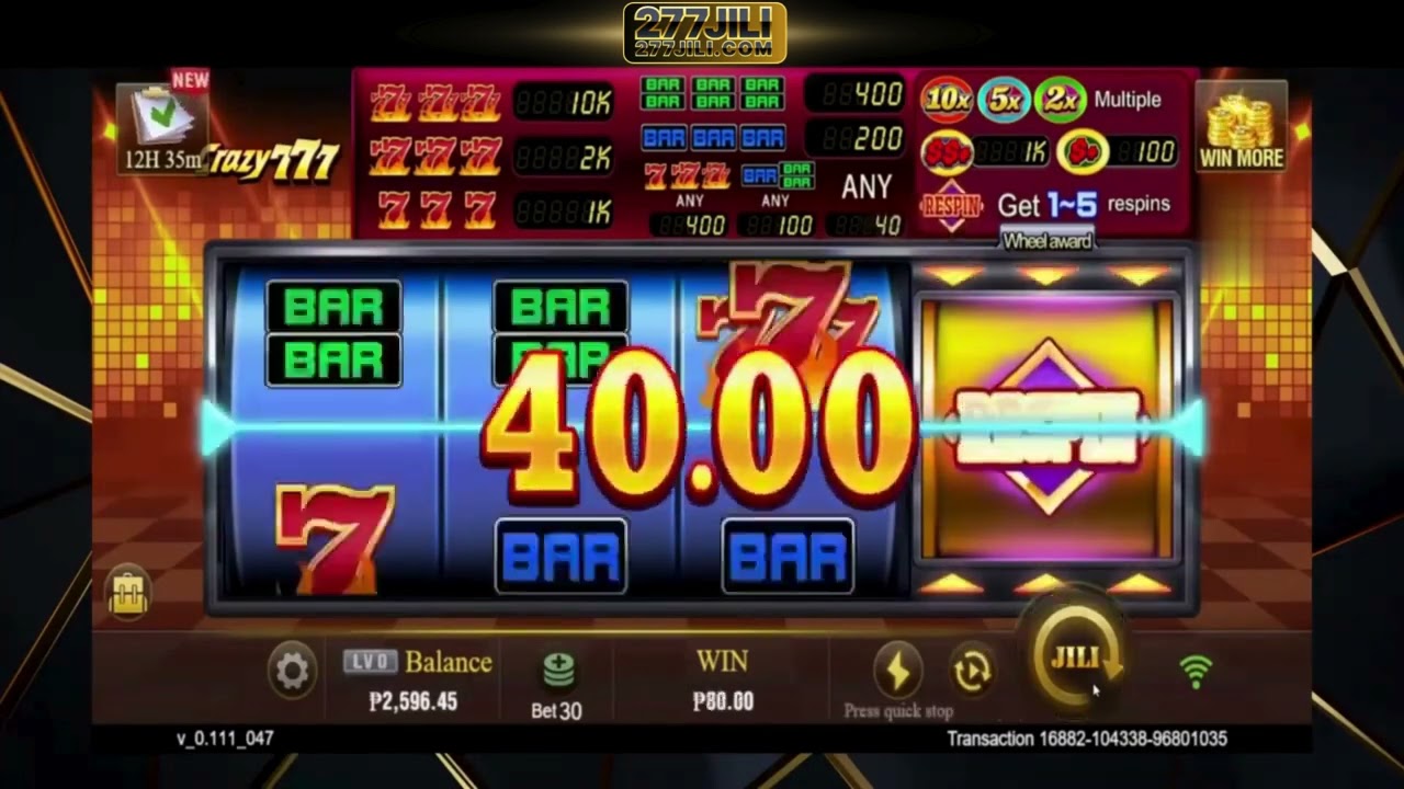 qh88 app Jili Crazy 777 Slot Game Exciting 10x 777 Super Win At