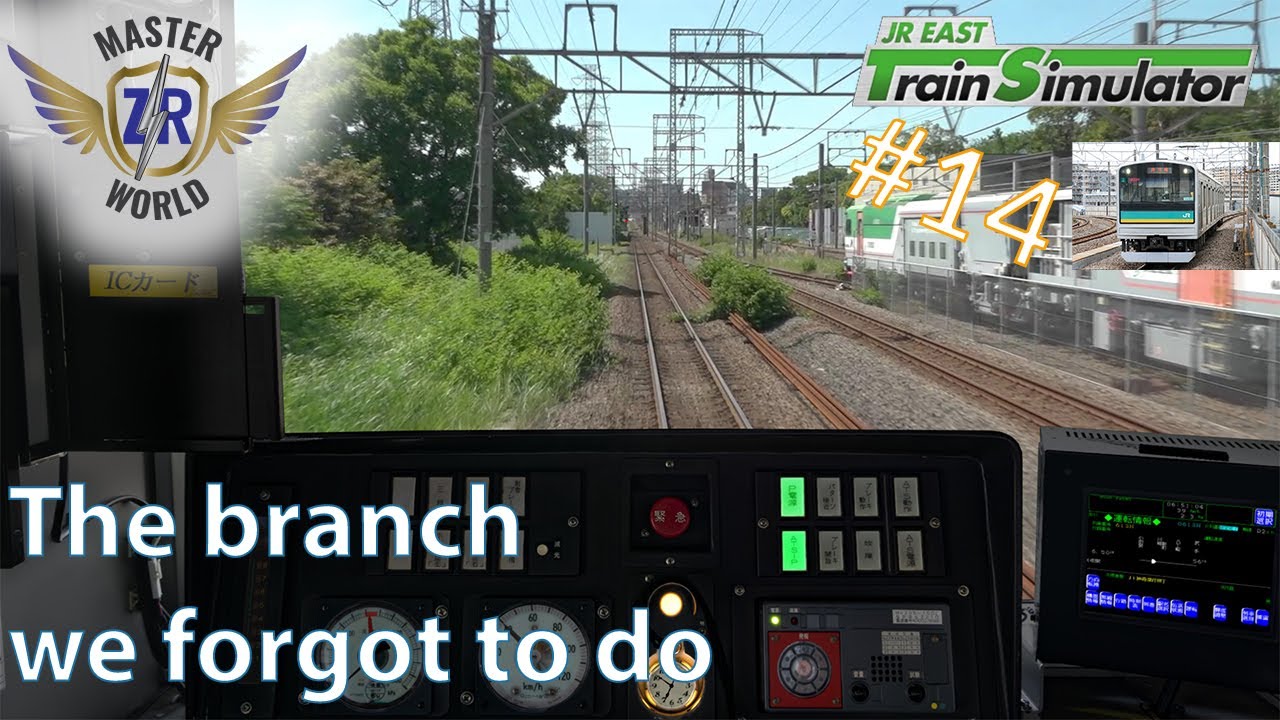 There is a branch??? | Nambu Branch Line | JR East Train Simulator