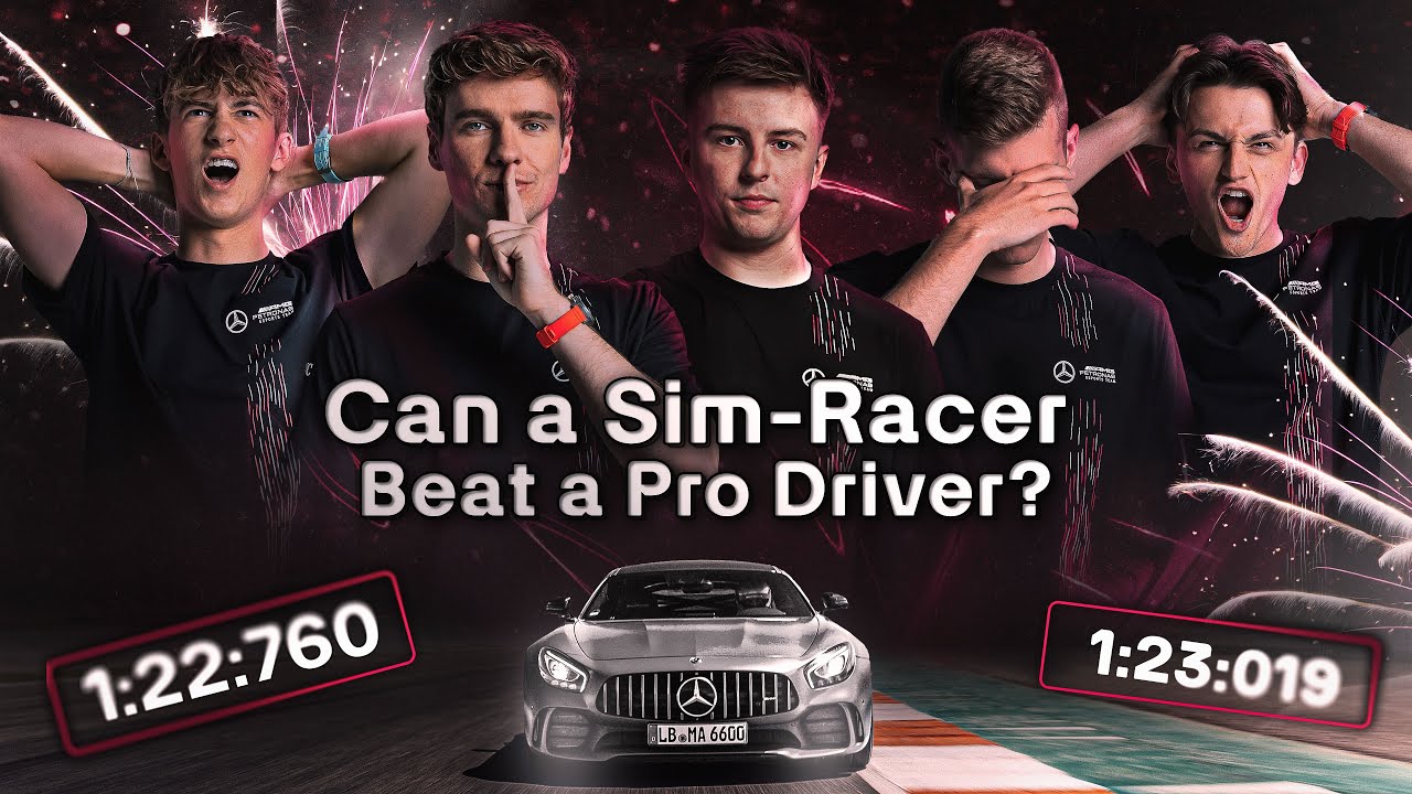 F1 Esports Drivers in a GT-R? | AMG Delta Challenge