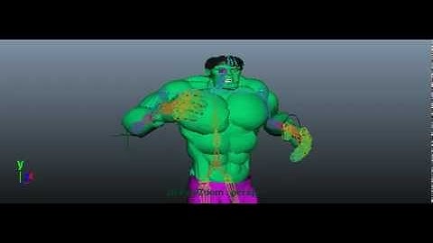 Maya Animation - Moving Character Playblast