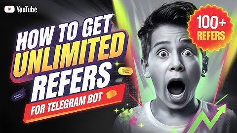 I Tried The Free Unlimited Referral for telegram bot 🤑